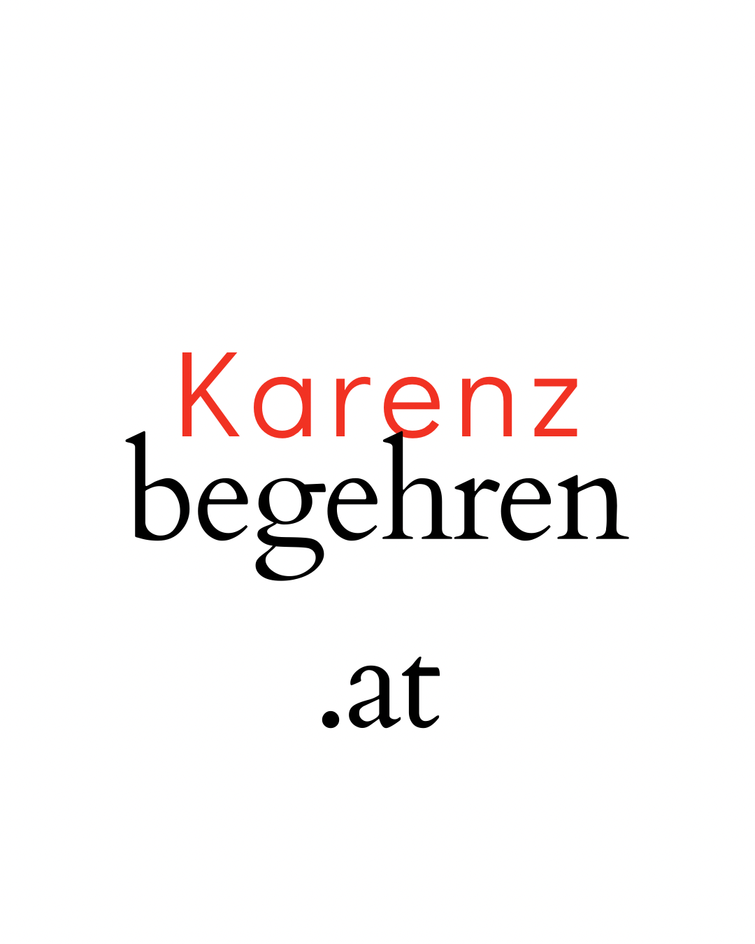 Karenzbegehren
